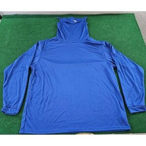 Badger Sport Royal Blue Long Sleeve Performance‎ Turtle Neck Shirt XL